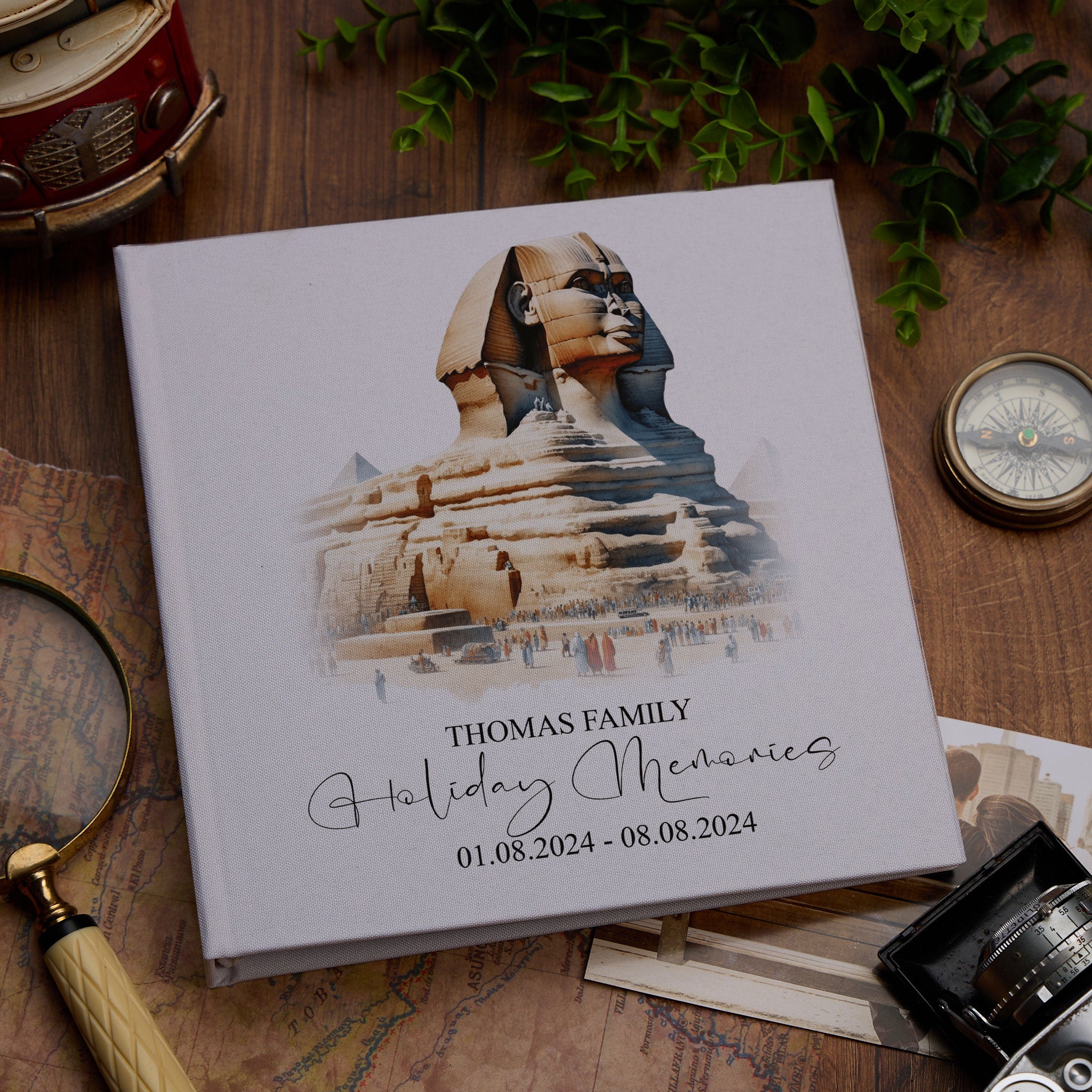 Personalised Egypt Holiday Memory Adventure Book Bound Albums Adventures Photo Album ukgiftstoreonline Great Sphinx of Giza