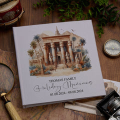 Personalised Egypt Holiday Memory Adventure Book Bound Albums