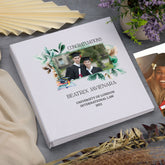 Elegant Personalised Large Book Bound Graduation Photo Album Custom Photo Memory Keepsake