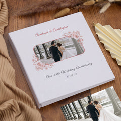 Personalised Large Book Bound Our 25th Wedding Anniversary Photo Album Custom Photo Wedding Day Memory Keepsake Anniversary Gifts