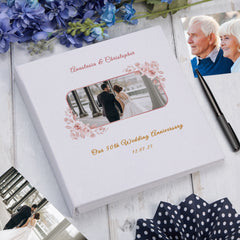 Personalised Large Book Bound Our 50th Wedding Anniversary Photo Album Custom Photo Wedding Day Memory Keepsake Anniversary Gifts