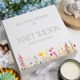 Custom Funeral Memorial Keepsake Box With Personalisation For Condolence & Memory Treasure Sympathy Gift