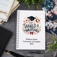 Large A4 Graduation Photo Album Scrapbook World Awaits