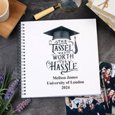 Large Graduation Photo Album Scrapbook Boxed Tassel Hassle
