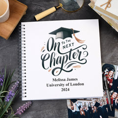 Large Graduation Photo Album Scrapbook Boxed Next Chapter