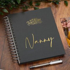Large Nanny Photo Album With Sentiment Multiple Colours