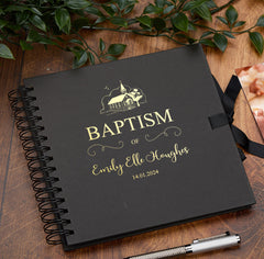 Personalised Baptism Day Multiple Colour Scrapbook Photo album Guestbook