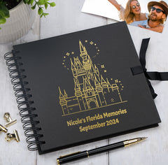 Personalised Florida Orlando Multiple Colour Scrapbook Photo Album Memory Keepsake Gift
