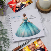 Custom Girl School Leavers Prom Night Scrapbook Celebration Album Personalised Prom Memory Book Graduation Prom
