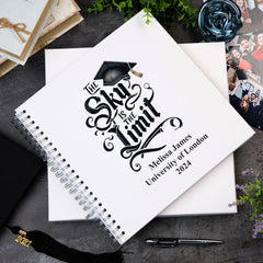Large Graduation Photo Album Scrapbook Boxed Sky Is The Limit