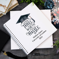 Large Graduation Photo Album Scrapbook Boxed Tassel Hassle