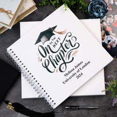 Large Graduation Photo Album Scrapbook Boxed Next Chapter