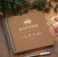Personalised Baptism Day Multiple Colour Scrapbook Photo album Guestbook