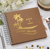Personalised Tropical Paradise Summer Holidays Journal Album Multiple Colour Scrapbook
