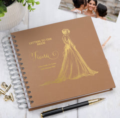 Personalised Letters To The Bride Multiple Colour Scrapbook Journal Memory Keepsake