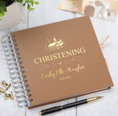 Personalised Christening Day Multiple Colour Scrapbook Photo album Guestbook
