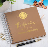 Personalised Multiple Colour Adventures Holiday Scrapbook Photo Album