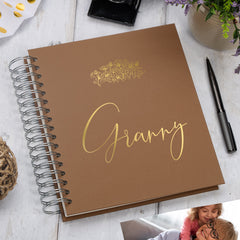 Large Granny Self Adhesive Photo Album Multiple Colours 19cm x 23cm or 22cm x 27cm Photo Album ukgiftstoreonline