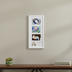 Personalised New Baby Photo Frame With Birth Details Safari Animals Design Photo Frame ukgiftstoreonline