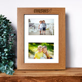 Cousins Photo Picture Frame Double 6x4 Inch Landscape