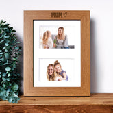 Mum Photo Picture Frame Double 6x4 Inch Landscape