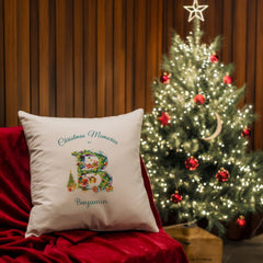 Personalised Christmas Cushion Gift With Santa's Letter Design