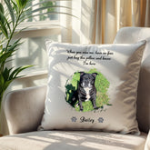 Custom 'Hug This Pillow' Pet Photo Memorial Cushion Sympathy Gift Personalised Condolence Gifts