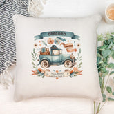 Personalised Grandad Filled Cushion Pillow Gift With Vintage Car Personalised Cushion Gifts ukgiftstoreonline