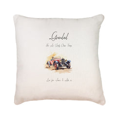 Personalised Vintage Grandad Filled Cushion Pillow Gift Personalised Cushion Gifts ukgiftstoreonline