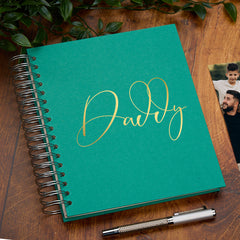 Large Daddy Memory Book Multiple Colours Photo Album Photo Album ukgiftstoreonline