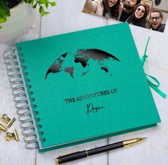Personalised Adventures Holiday Love Multiple Colour Scrapbook Photo Album
