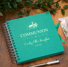 Personalised Communion Day Multiple Colour Scrapbook Photo album Guestbook