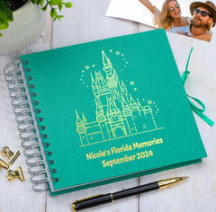 Personalised Florida Orlando Multiple Colour Scrapbook Photo Album Memory Keepsake Gift