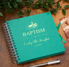 Personalised Baptism Day Multiple Colour Scrapbook Photo album Guestbook