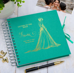 Personalised Letters To The Bride Multiple Colour Scrapbook Journal Memory Keepsake