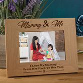 Mummy and Me Wooden Photo Frame Gift