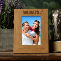 Oak Holidays Picture Photo Frame Heart Gift Portrait