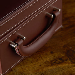 Personalised Luxury Two Bottle Wine Box Holder For Wedding Couple With Initials Keepsake Gift