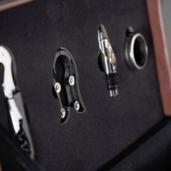 Personalised Luxury Two Bottle Wine Box Holder For Wedding Couple With Initials Keepsake Gift