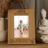 Personalised First Day At Nursery Photo Frame Gift Photo Frame ukgiftstoreonline