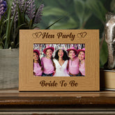 Hen Night Bride To Be Photo Frame Gift FW76