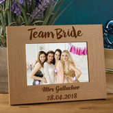 Personalised Team Bride Photo Frame