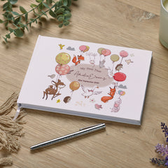 Personalised My First Year Birthday Guest Book Guest Book ukgiftstoreonline
