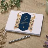 Personalised Indian Themed Wedding Guest Book