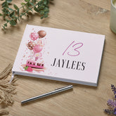 Personalised 13th Birthday For Her Guest Book