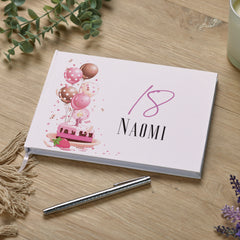 Personalised 18th Birthday For Her Guest Book