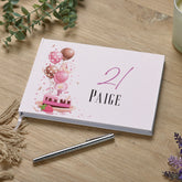 Personalised 21st Birthday For Her Guest Book