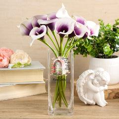 Personalised In Loving Memory Memorial Flower Vase Remembrance Keepsake