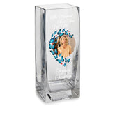 Personalised The Moment That You Left Me Flower Vase Remembrance with Photo