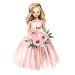 Custom Primary School Girl Leavers Prom Night Scrapbook Album Personalised Year 6 Prom Memory Book